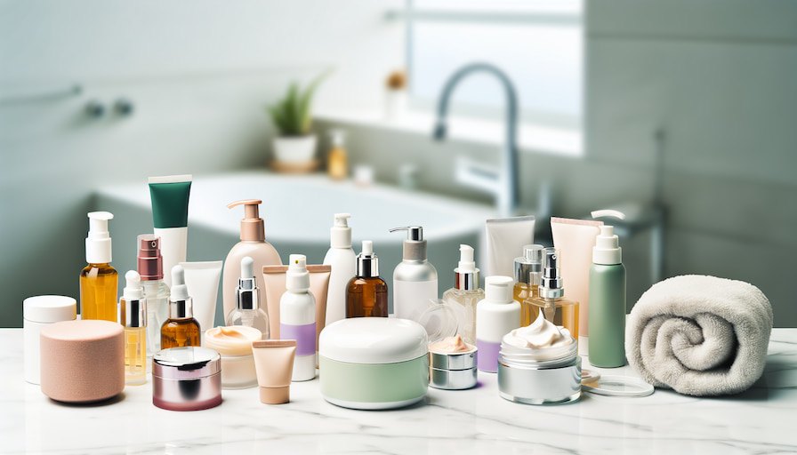 Aftercare products for Botox treatment